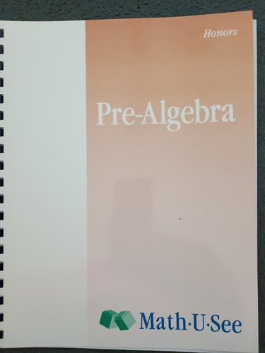 Pre algebra honors workbook - pre-algebra,